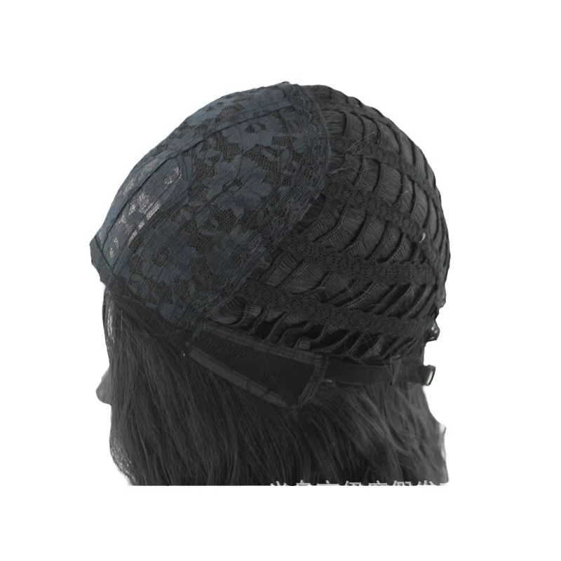 Perruque Cosplay Synthétique Courte Focalors pour Femme, Genshin Impact Furina, Deux Poignées, Coiffures Amovibles, ixd'Halloween