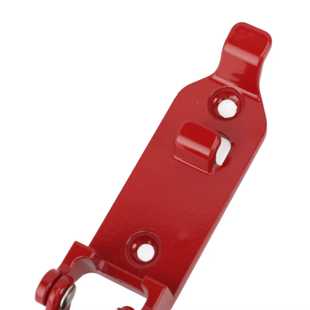 2 supports de pelle pour barres de toit en alliage de zinc, robustes, réglables, pliables, universels, à dégagement rapide