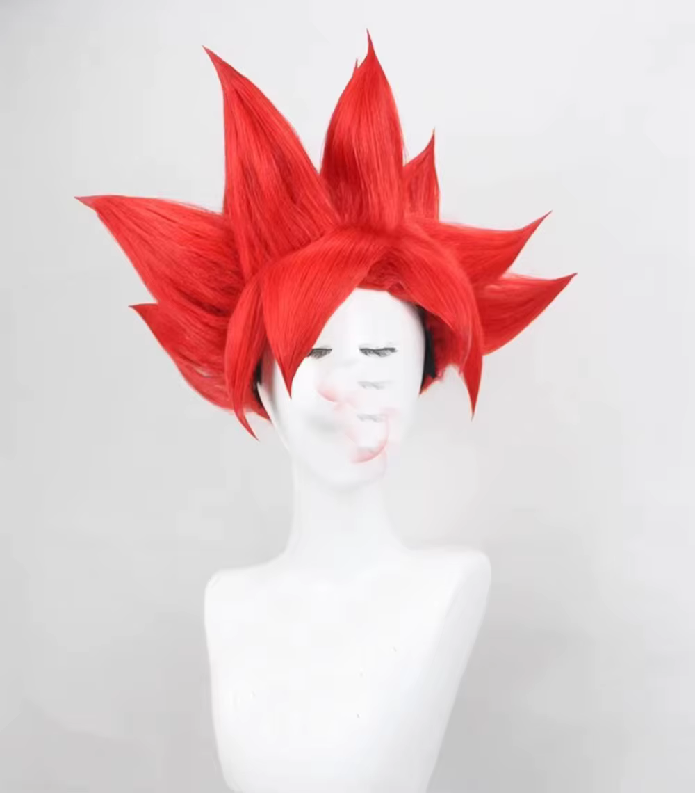 perruques cosplay pour Dragon Ball Z Event édition couleur exclusive
