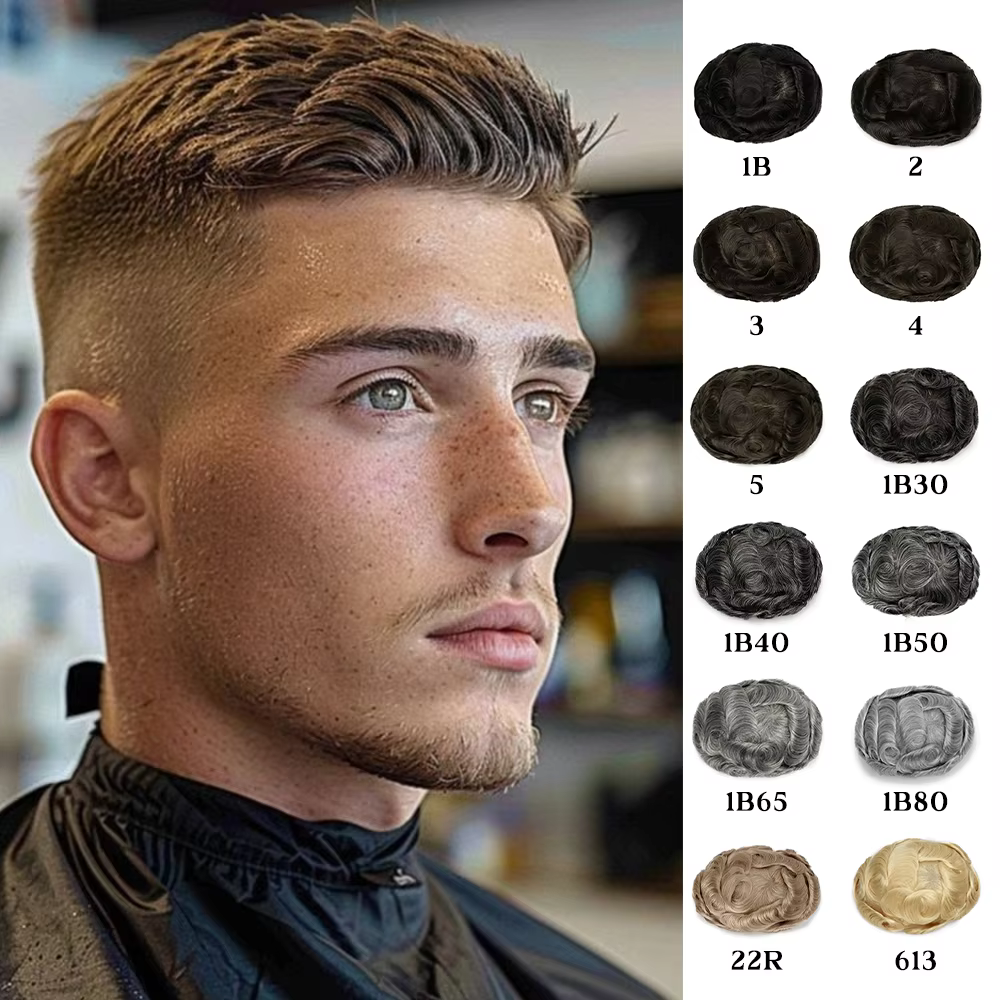 Prothèse capillaire pour homme