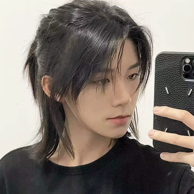 Extensions capillaires synthétiques de Cosplay mulet japonais