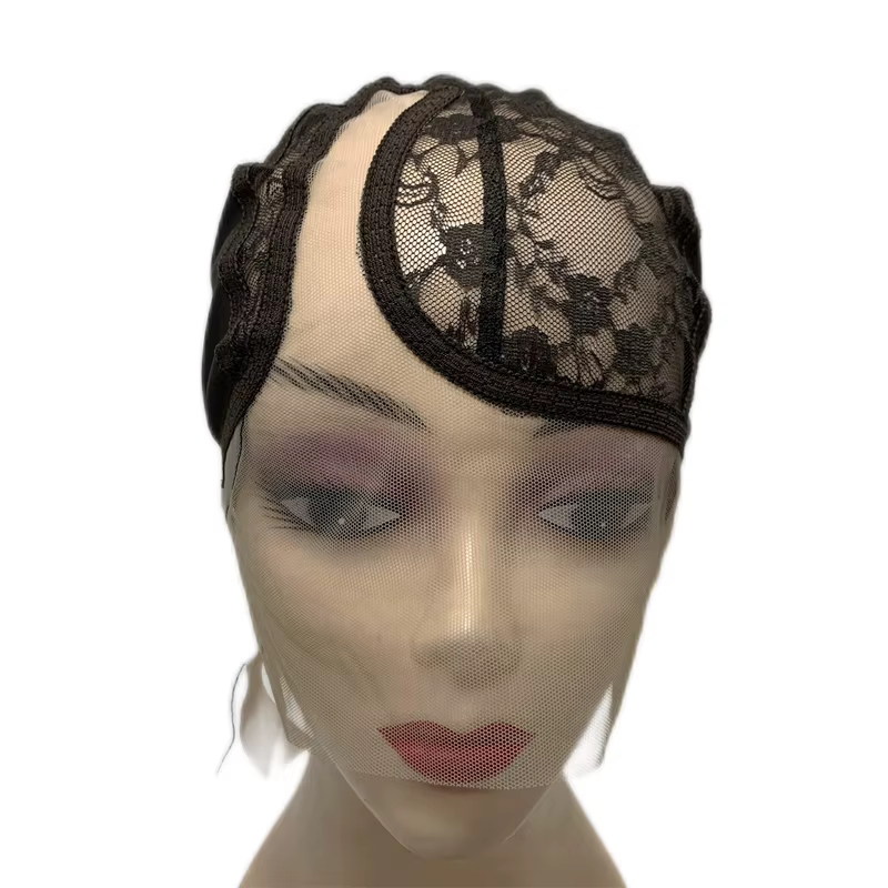 Bonnet filet à cheveux en forme de C pour perruque, casquette en maille
