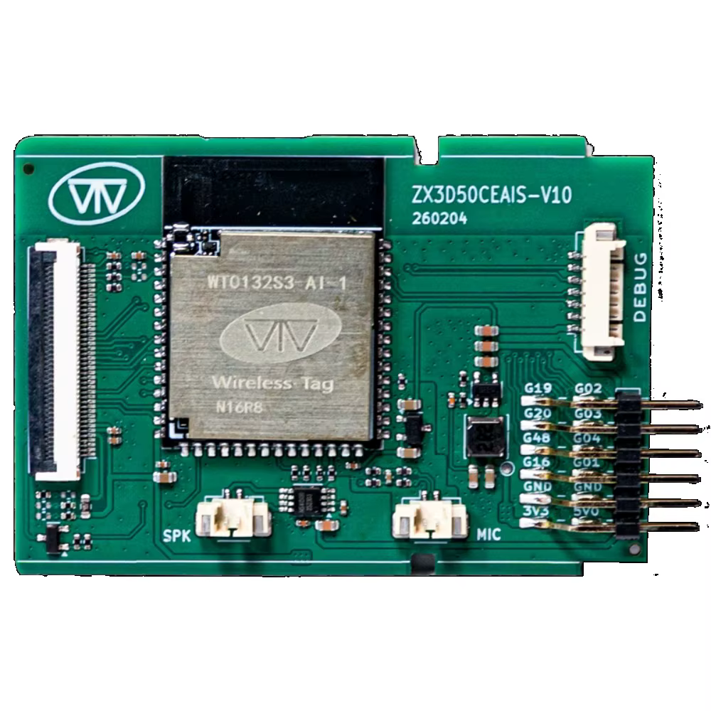 Carte de développement vocale IA ESP32 S3 ZX3D50CEAIS PCBA Cloud pour la carte de développement Cloud