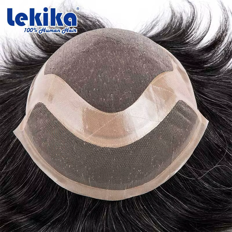 Prothèse capillaire pour homme en dentelle française
