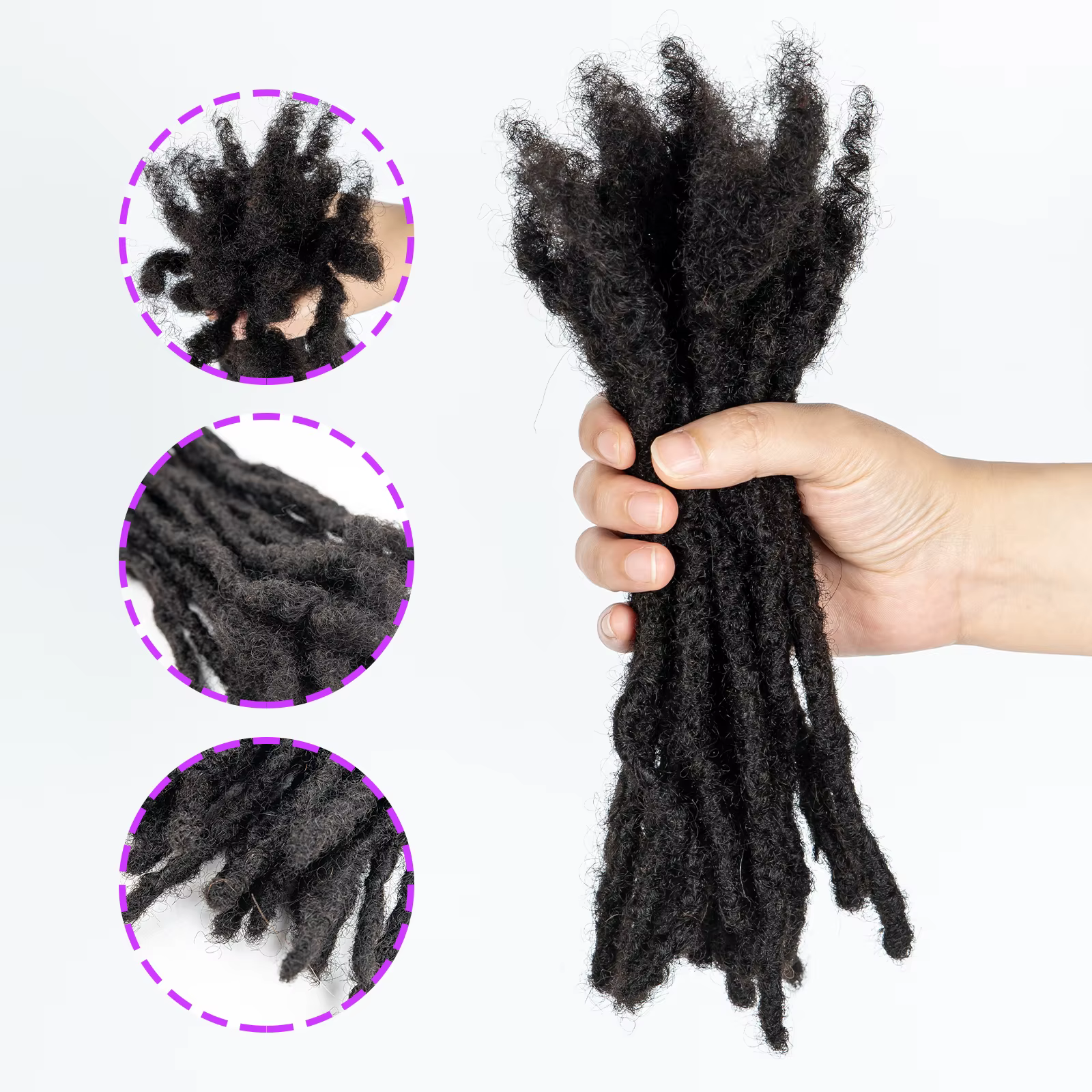 Extensions de cheveux 100% naturels Inter Loc