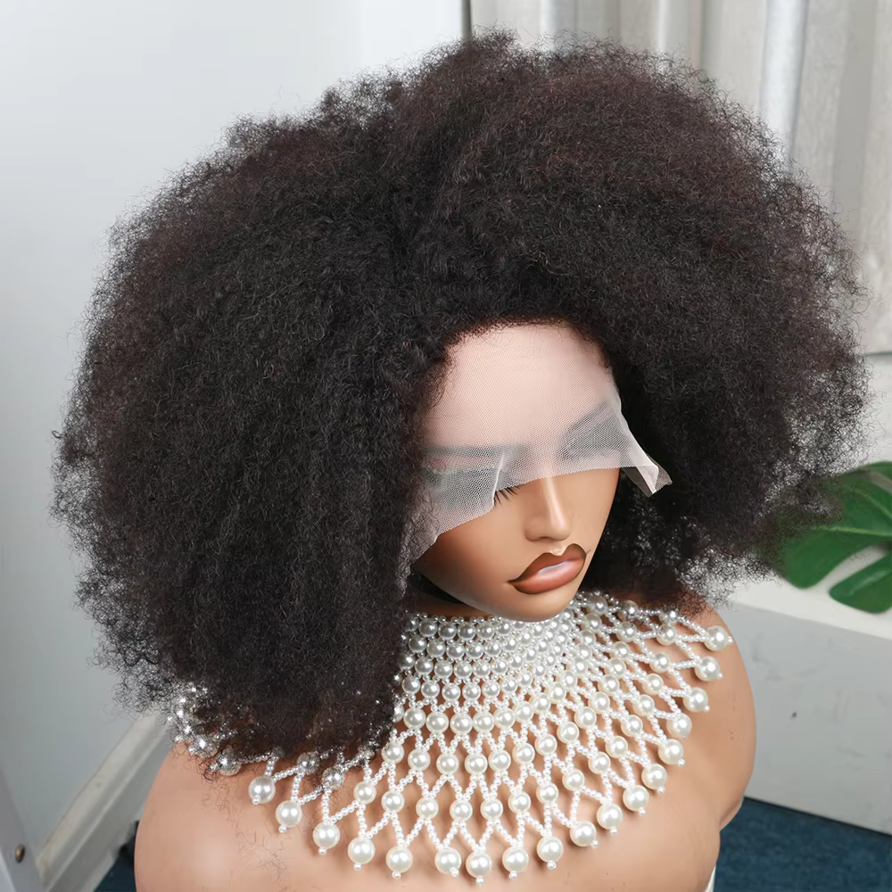 Perruques courtes afro bouclées pour femmes noires