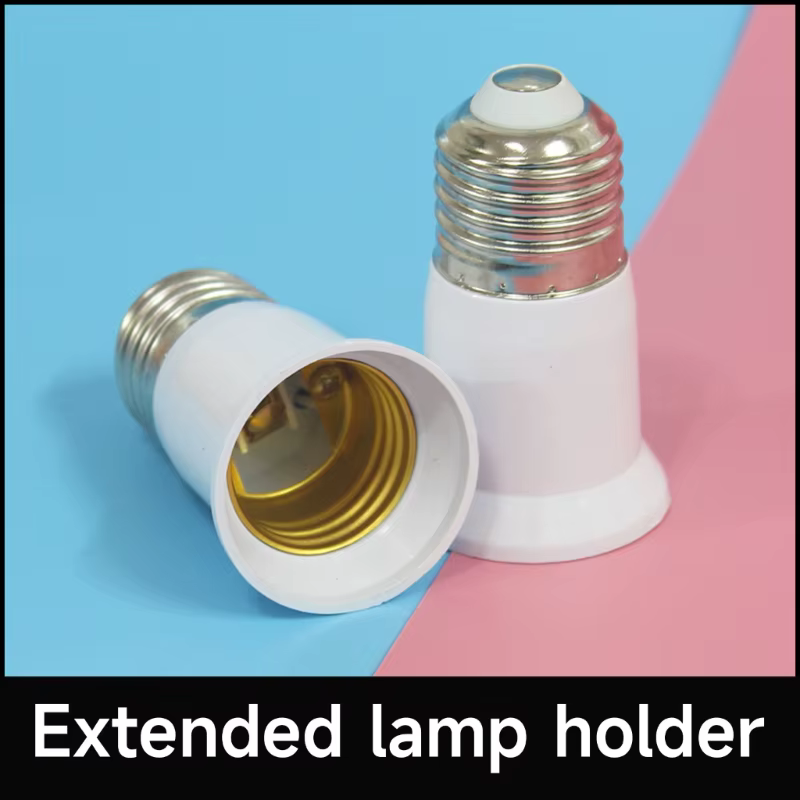 Adaptateur d'extension d'ampoule LED E27 à E27, prolongateur douille lumière pour lampes appareils photo