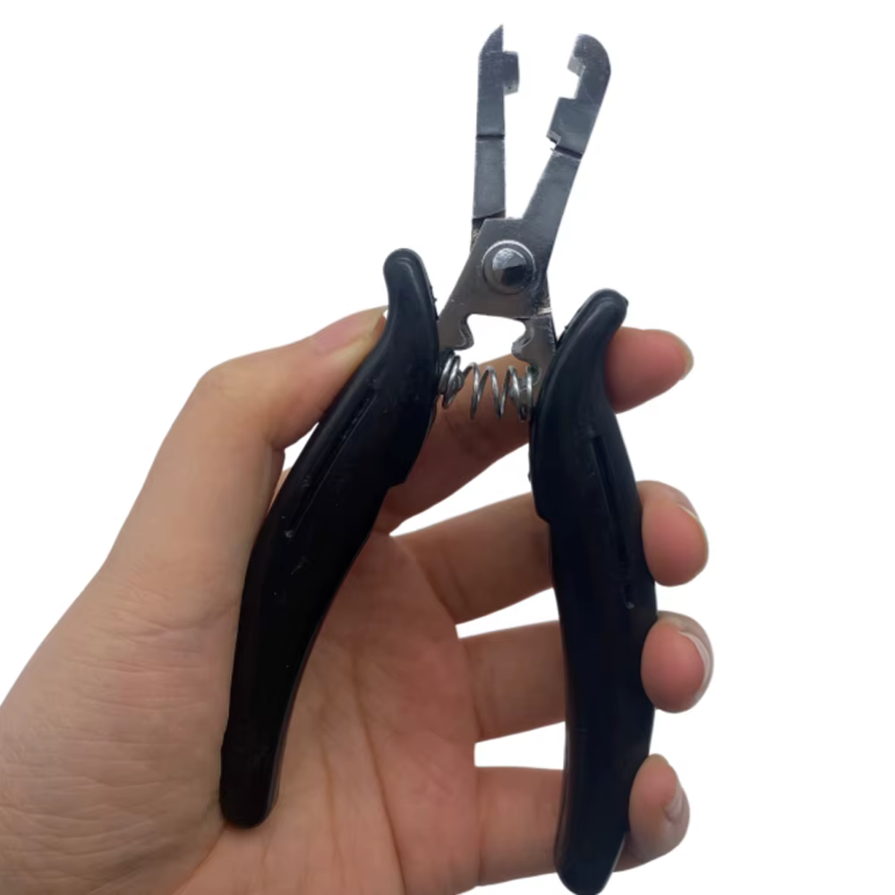 Pince à kératine de 6 mm pour extensions capillaires