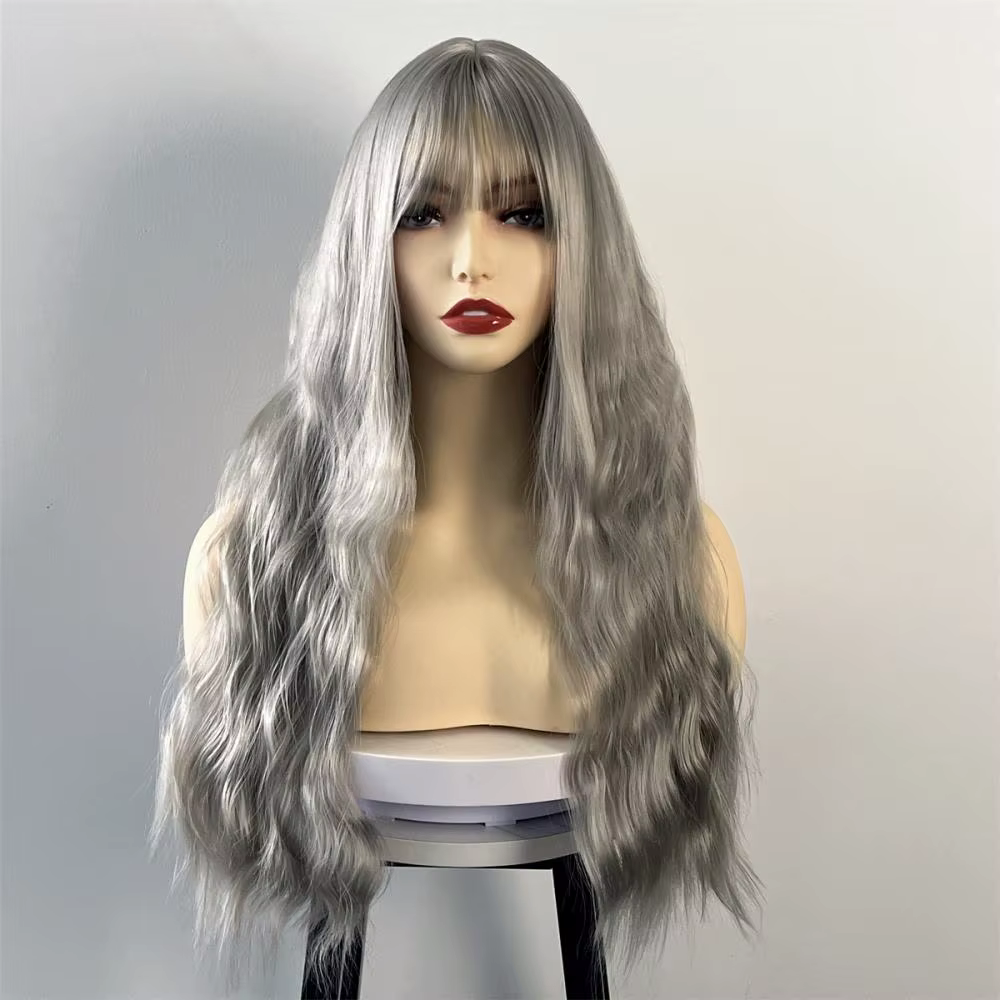 Perruque de Cosplay pour femme et fille