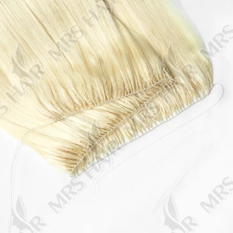 Extensions de cheveux invisibles en plumes
