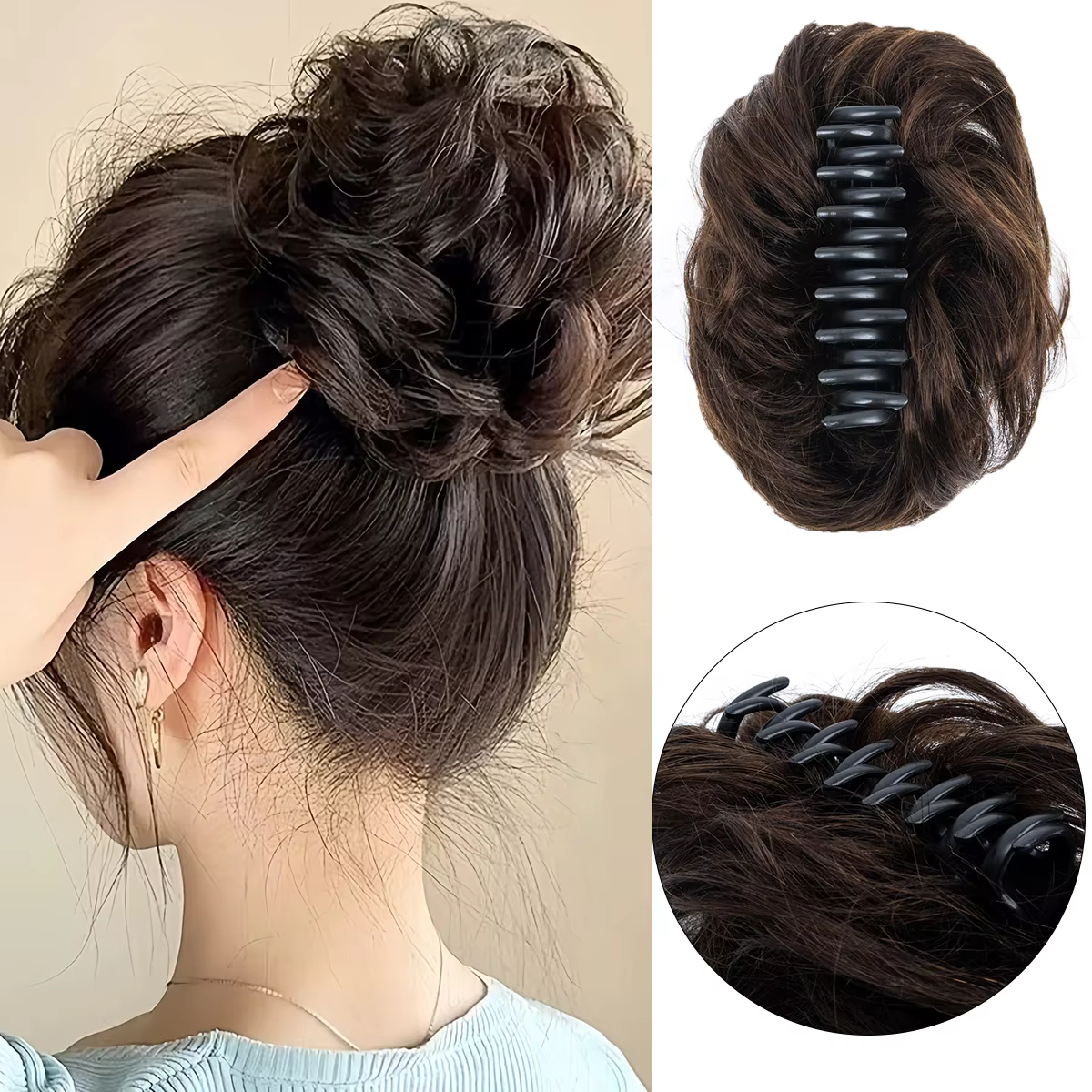 Extensions de cheveux élégantes pour femmes