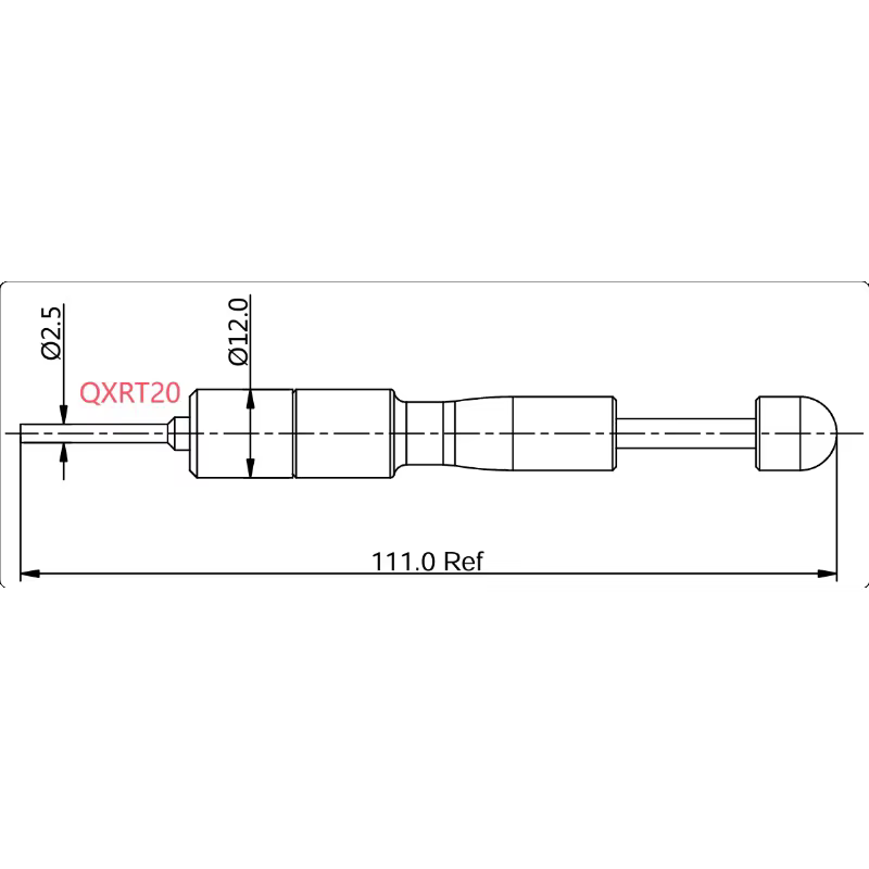 QXRT20 | QXRT16 | QXRT12 | Rétracteur de broches de terminal QXRT08