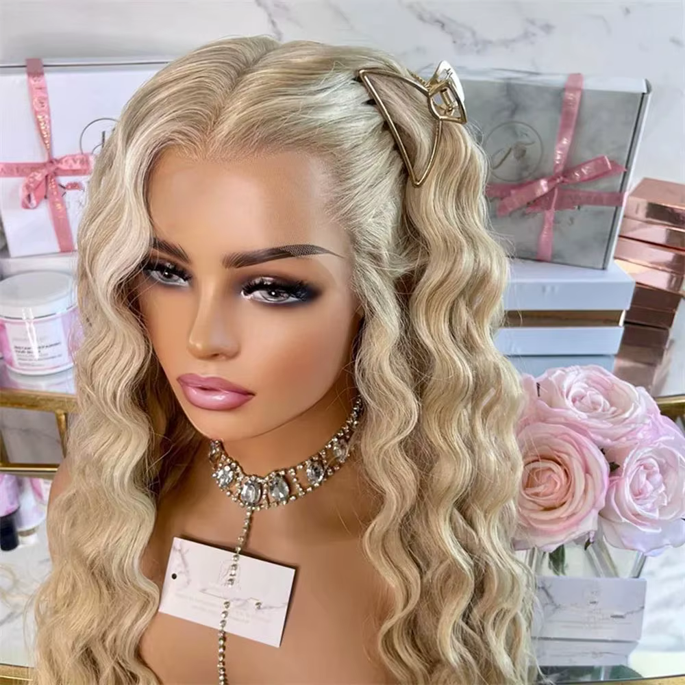 UNIQUEWIG – perruque Lace Wig synthétique longue de 26 pouces