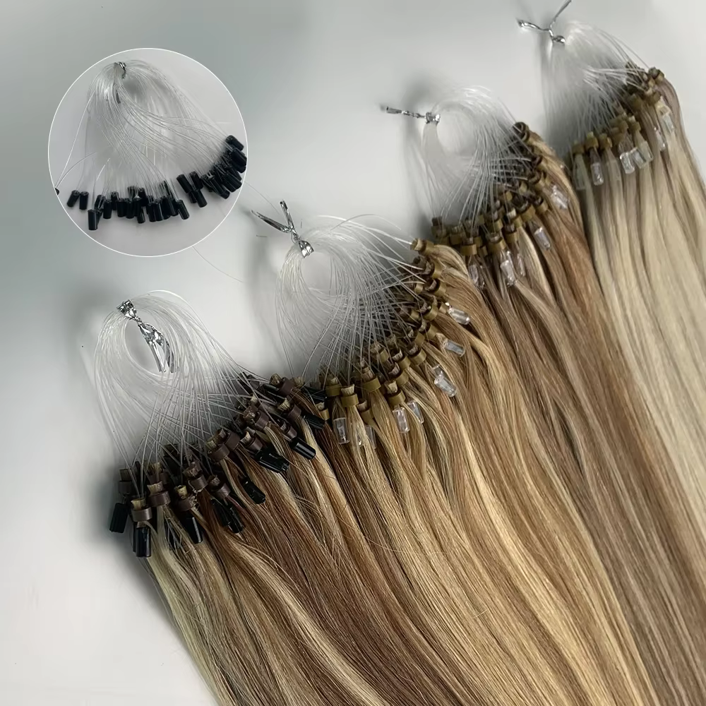 Extensions de cheveux humains Remy DIYOMO 14-24 pouces