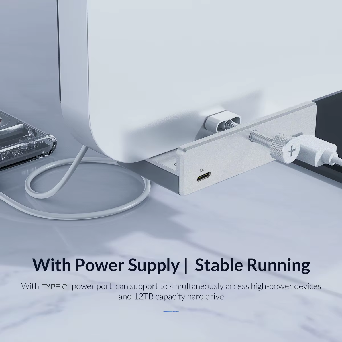 MZX Clip aluminium USB HUB 3.0 Station d'accueil 3 0 multi-hub séparateur adaptateur A C Extension concentrateur ordinateur de bureau USB Hub Dock