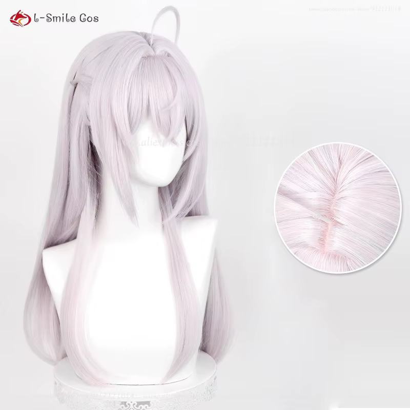 Anime Alisa Mikhailovna Kujou Cosplay perruque 60 cm gris rose perruques Alya