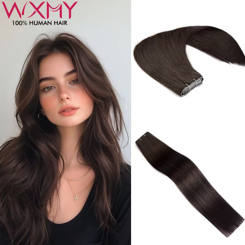 Extensions de cheveux à bandes adhésives en PU injecté 100g