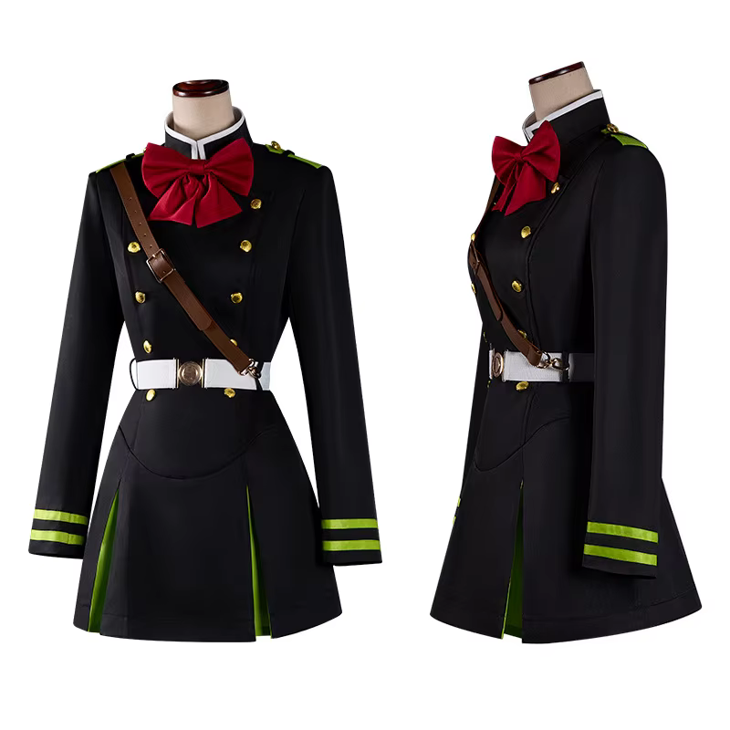 Mitsuba Sangu Cosplay Anime séraphin de la fin Costume Sangu mitsuba perruque