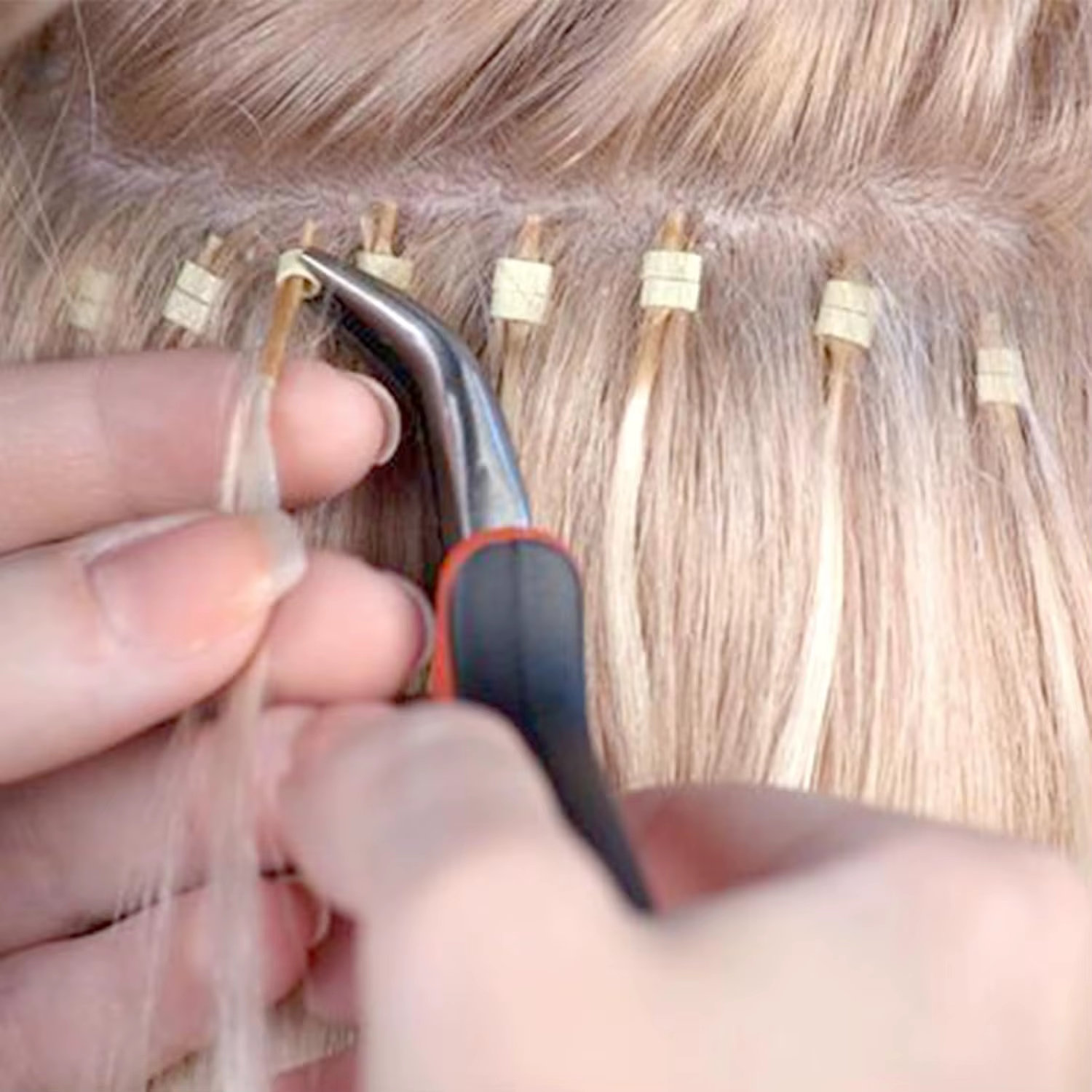 Kit d'outils pour extensions de cheveux : Aiguille de micro-extension