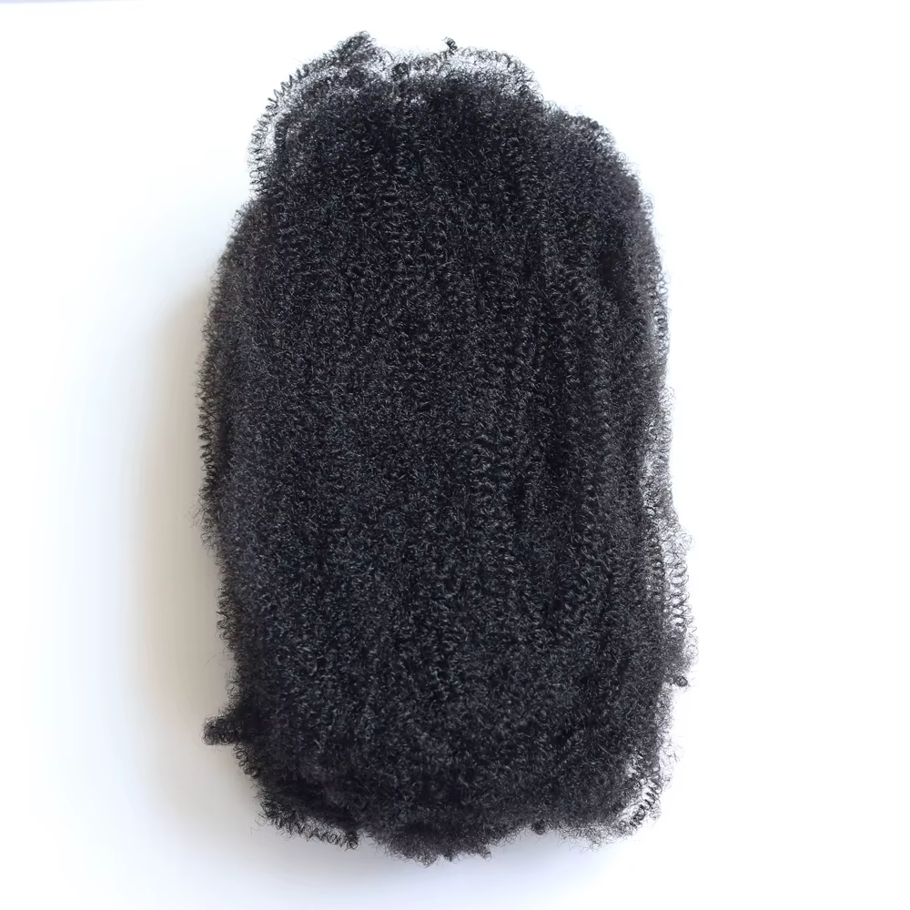 Extensions de cheveux synthétiques Afro Kinky élégantes couleur naturelle pour tresses torsadées et coiffures Dreadlocks en vrac