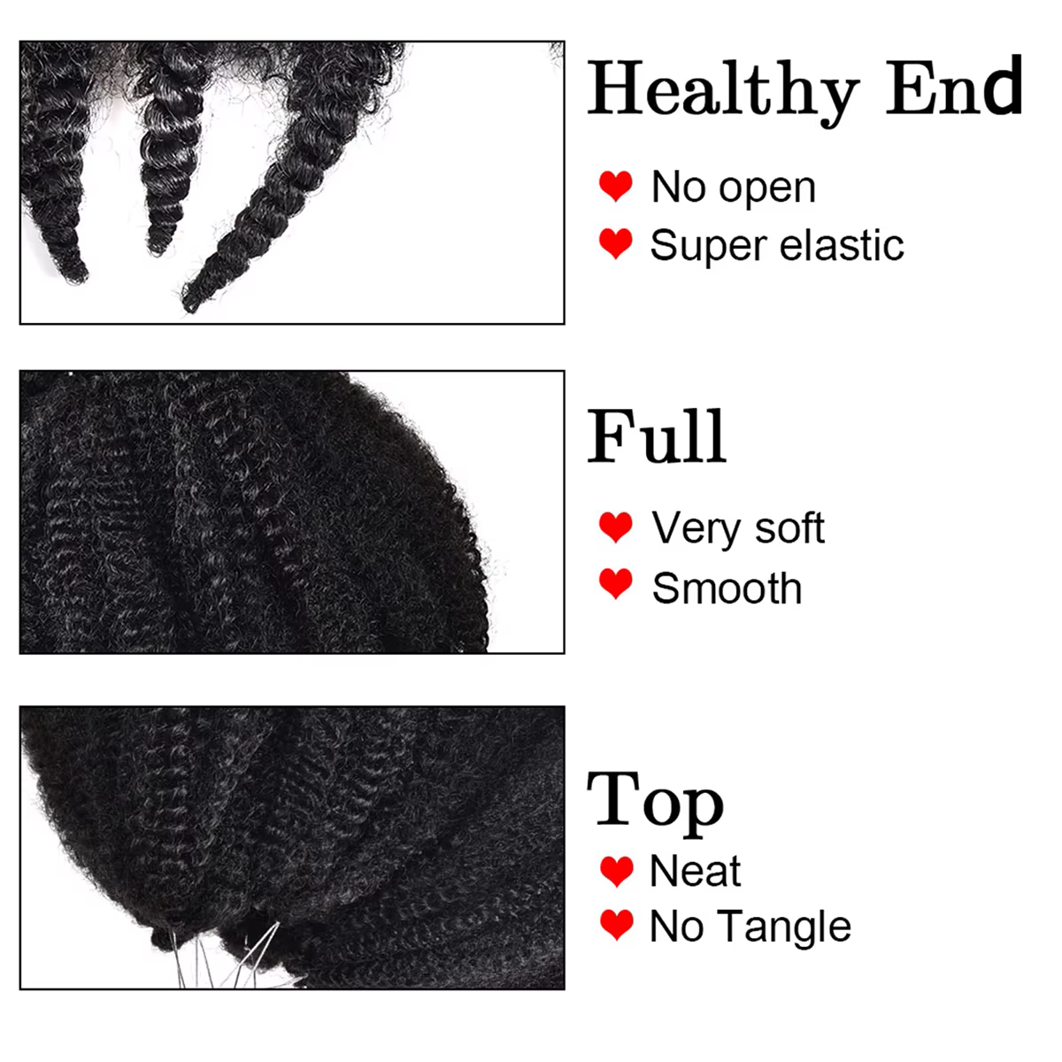 Cheveux synthétiques Marley pour tresses