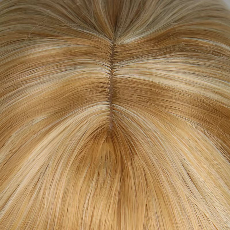 WHIMSICAL W – perruque synthétique longue ondulée mixte Blonde