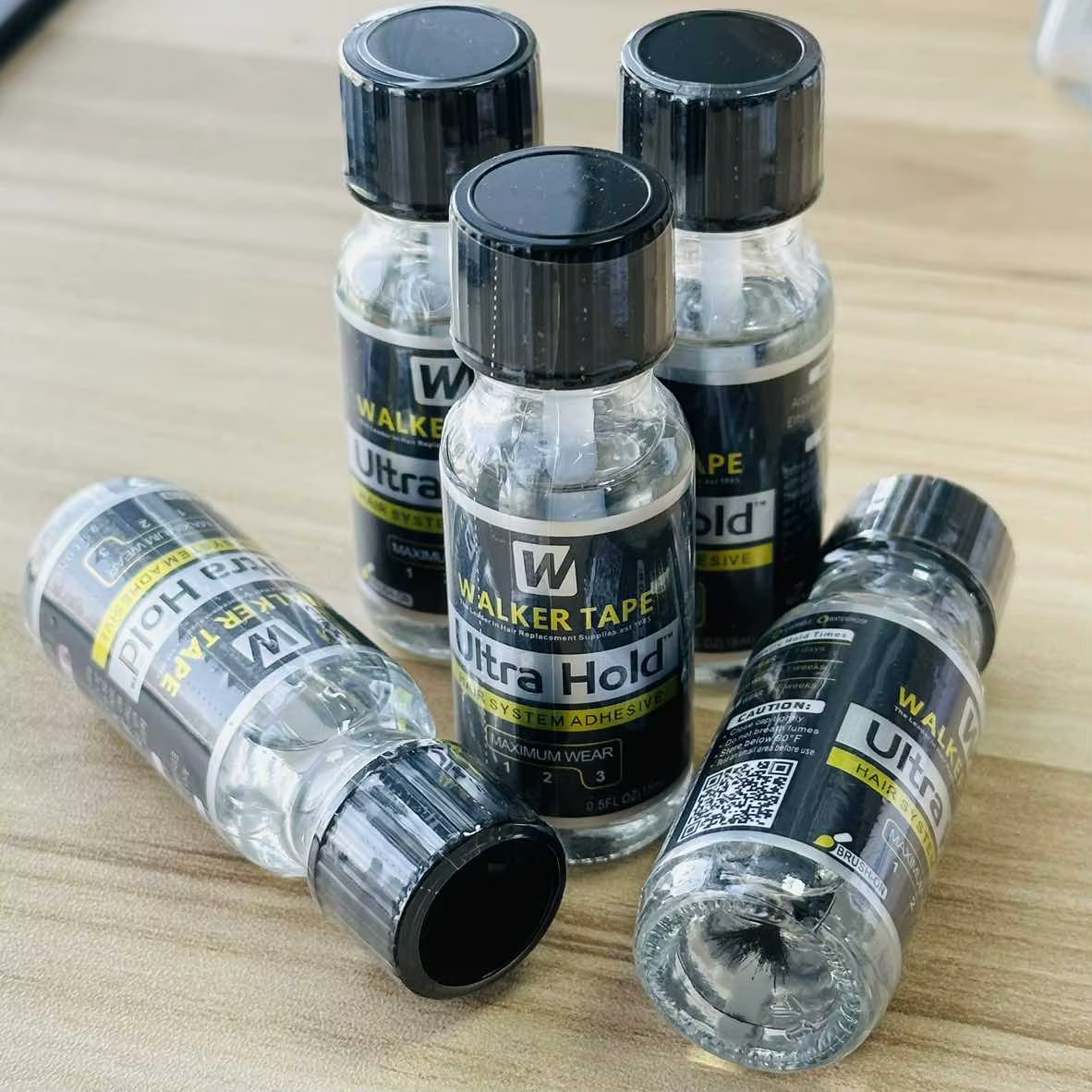10/15/20pcs15ml colle ultra tenue pour perruques de dentelle