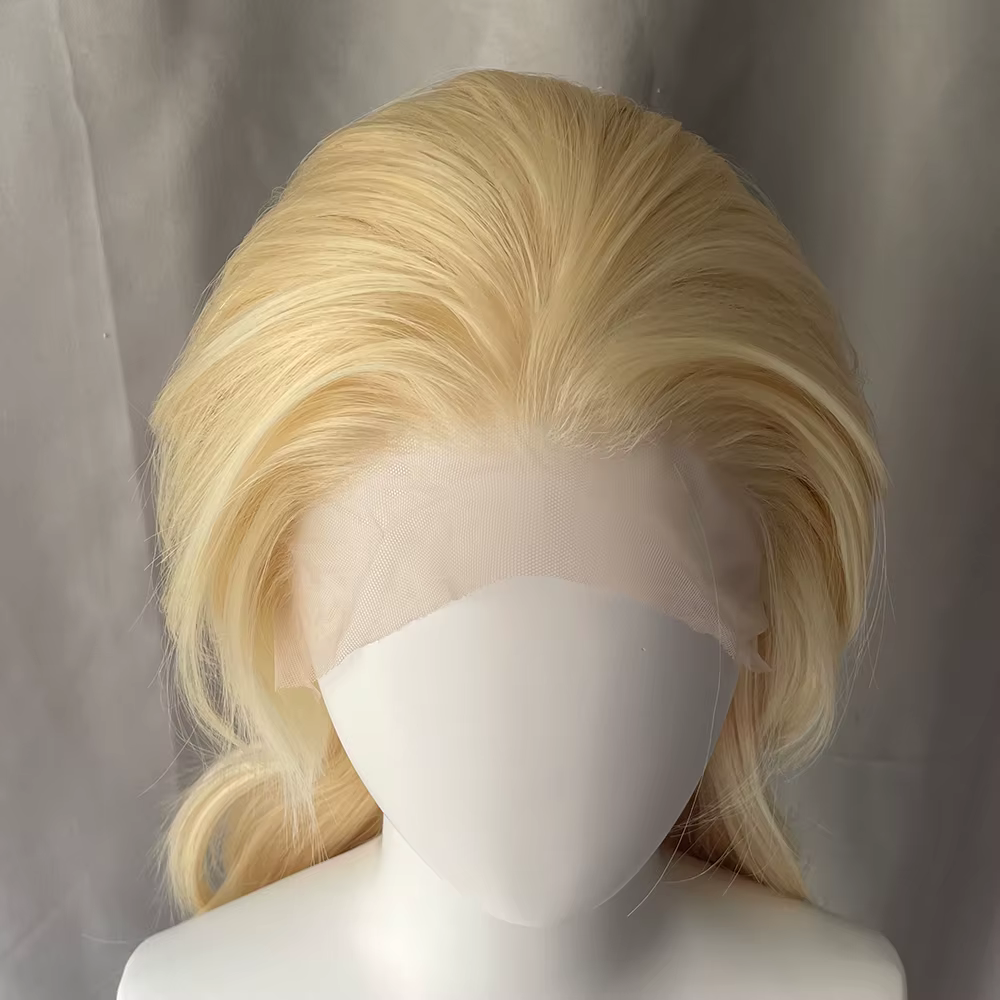 Perruque Lace Front Wig synthétique Blonde 613