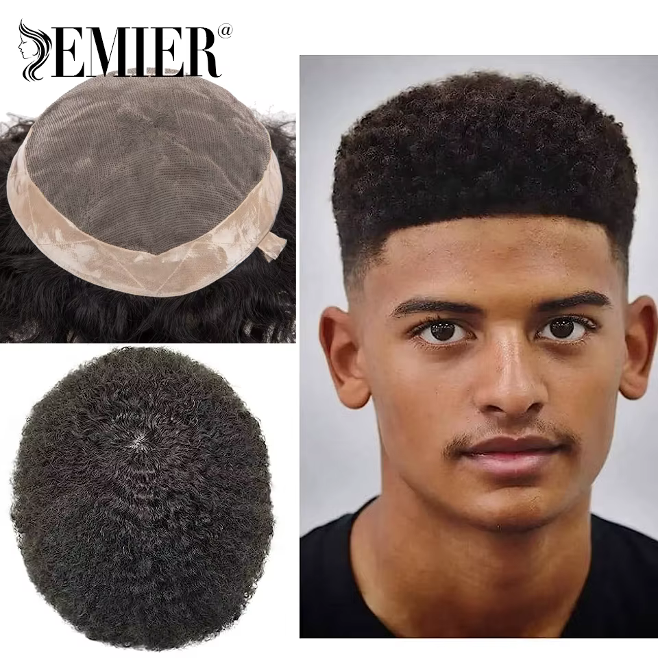 Toupet Afro pour Homme
