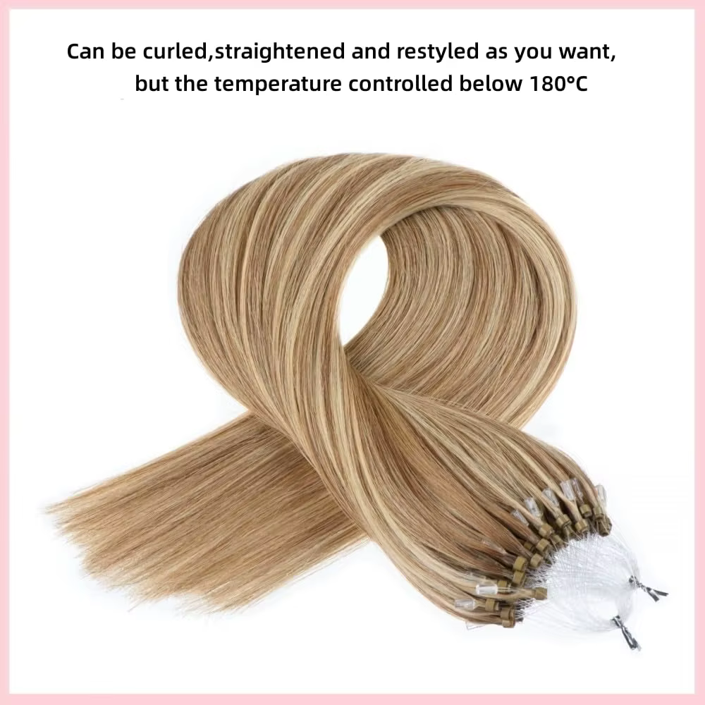 Extensions de cheveux 100% naturels lisses