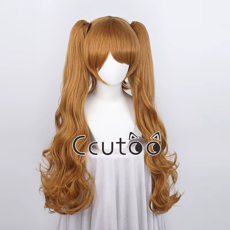 Charlotte Pudding – perruque synthétique longue bouclée