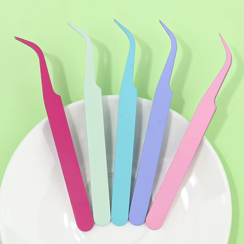 Pince à épiler pour extensions de cils