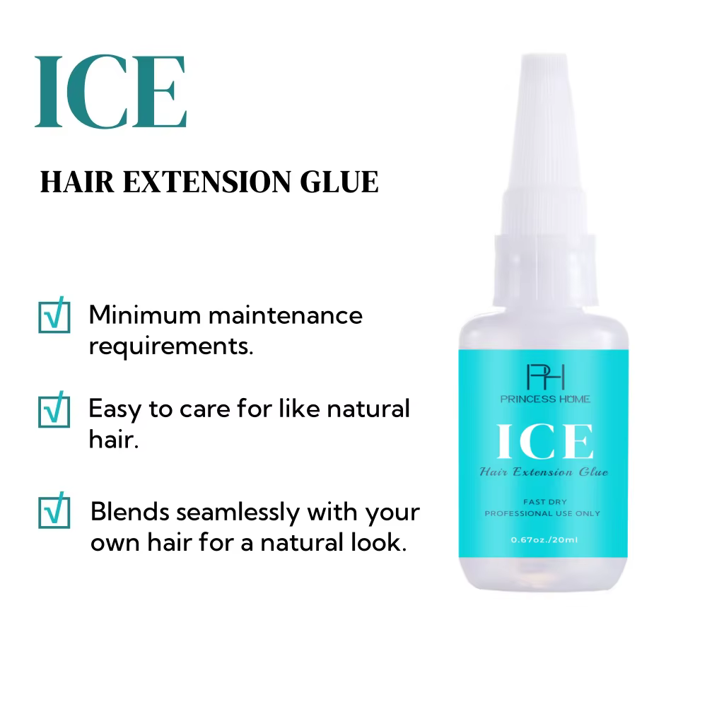 Kits de Gel de colle pour extensions de cheveux