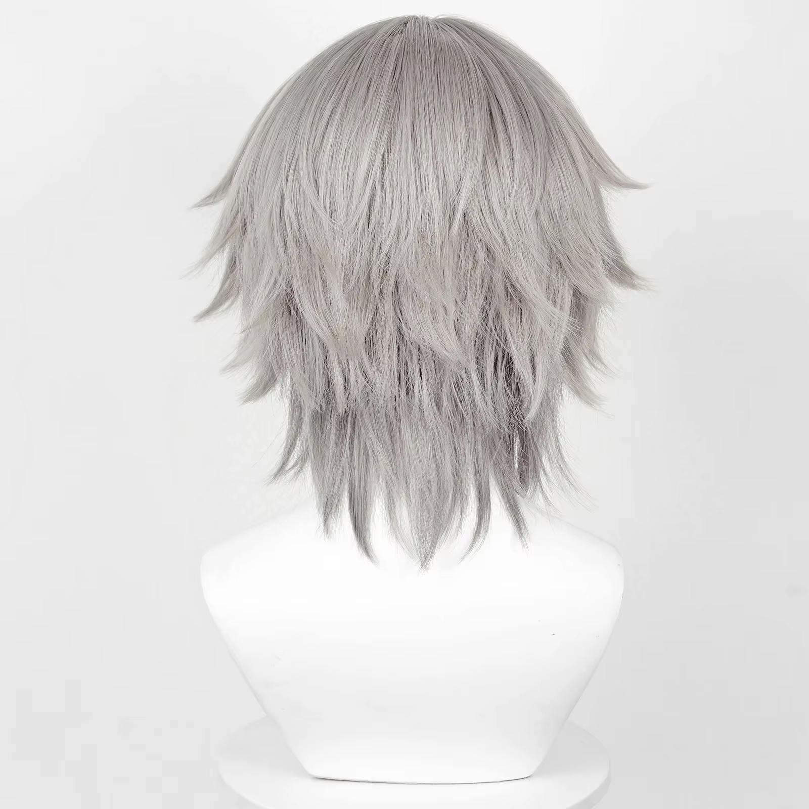 Jeu Honkai: Star Rail Trailblazer Caelus Stelle Cosplay perruques avec frange synthétique longue courte droite gris cheveux perruque pour la fête