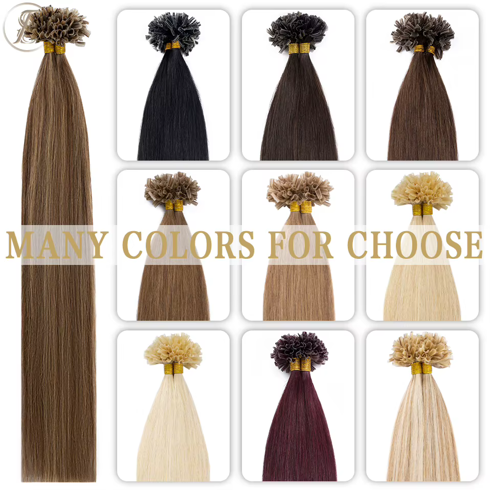 U Tip Extensions de Cheveux Humains