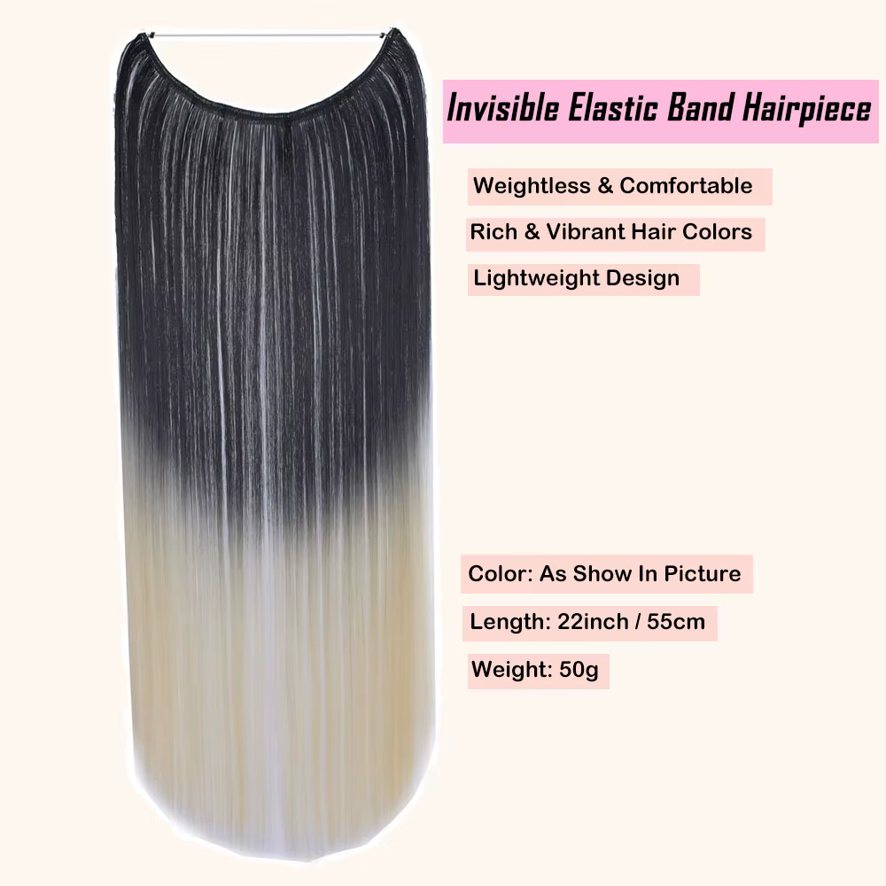 Extension de cheveux synthétiques pour femme
