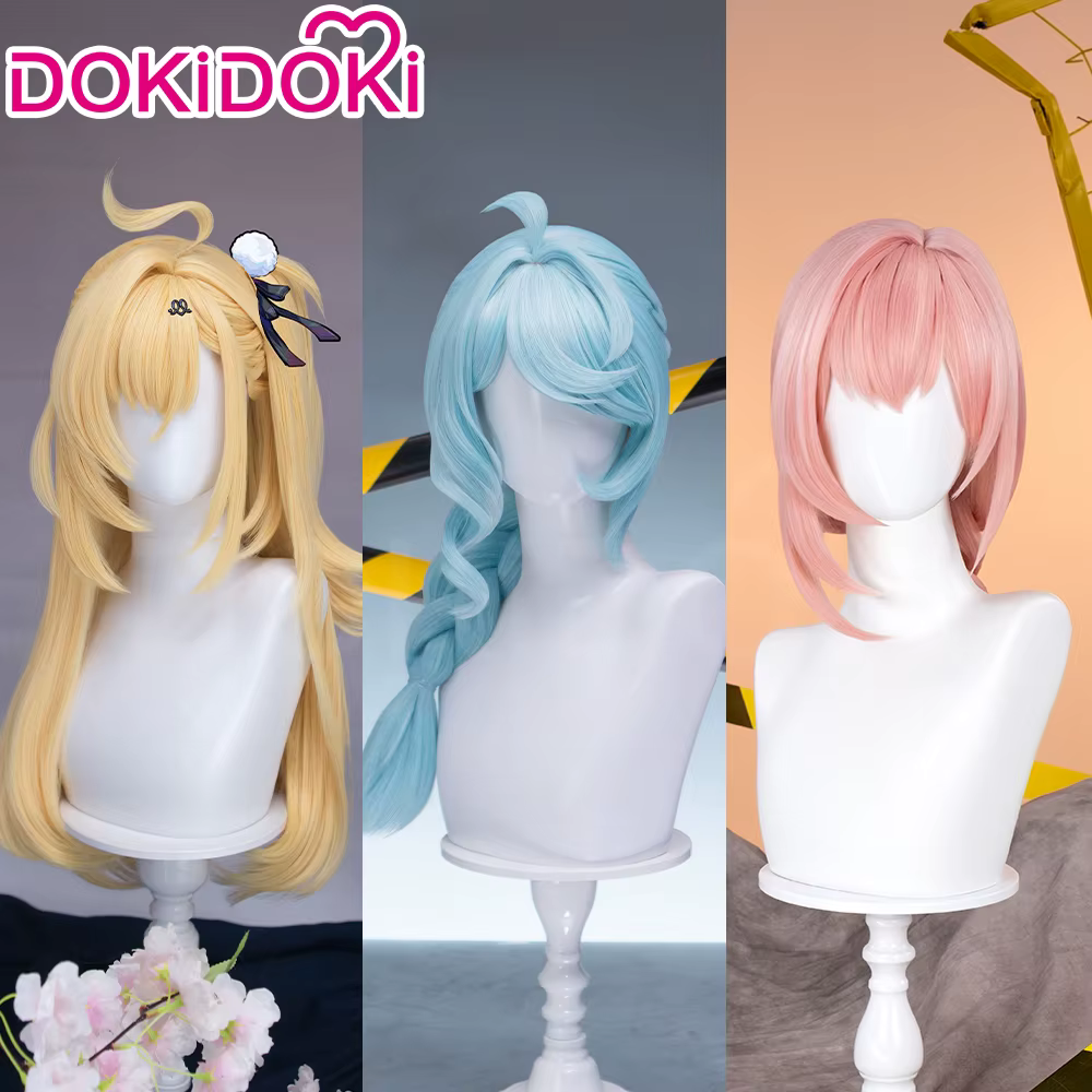 【Prêt à être expédié】Perruque Seed Tsukishiro Yanagi Cissia Grace Howard Game Zenless Zone Zero DokiDoki ZZZ pour femme