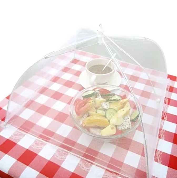 Couverture alimentaire en maille pliable anti-moustique, parapluie, anti-mouches, anti-moustiques, anti-mouches, anti-moustiques, anti-mouches, anti-mouches, anti-mouches, anti-mouches, anti-mouches,