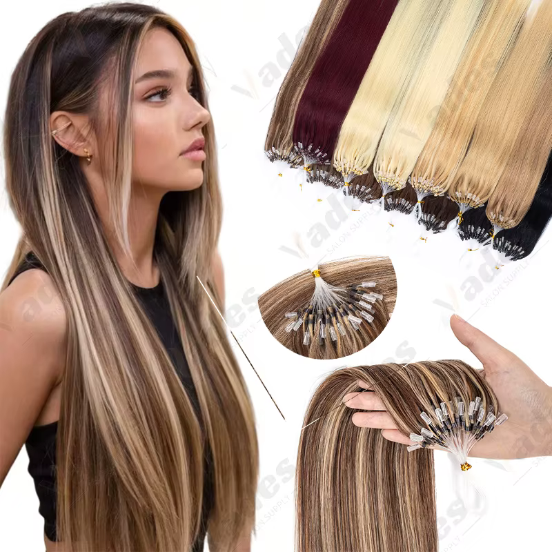 Extensions de cheveux humains Remy