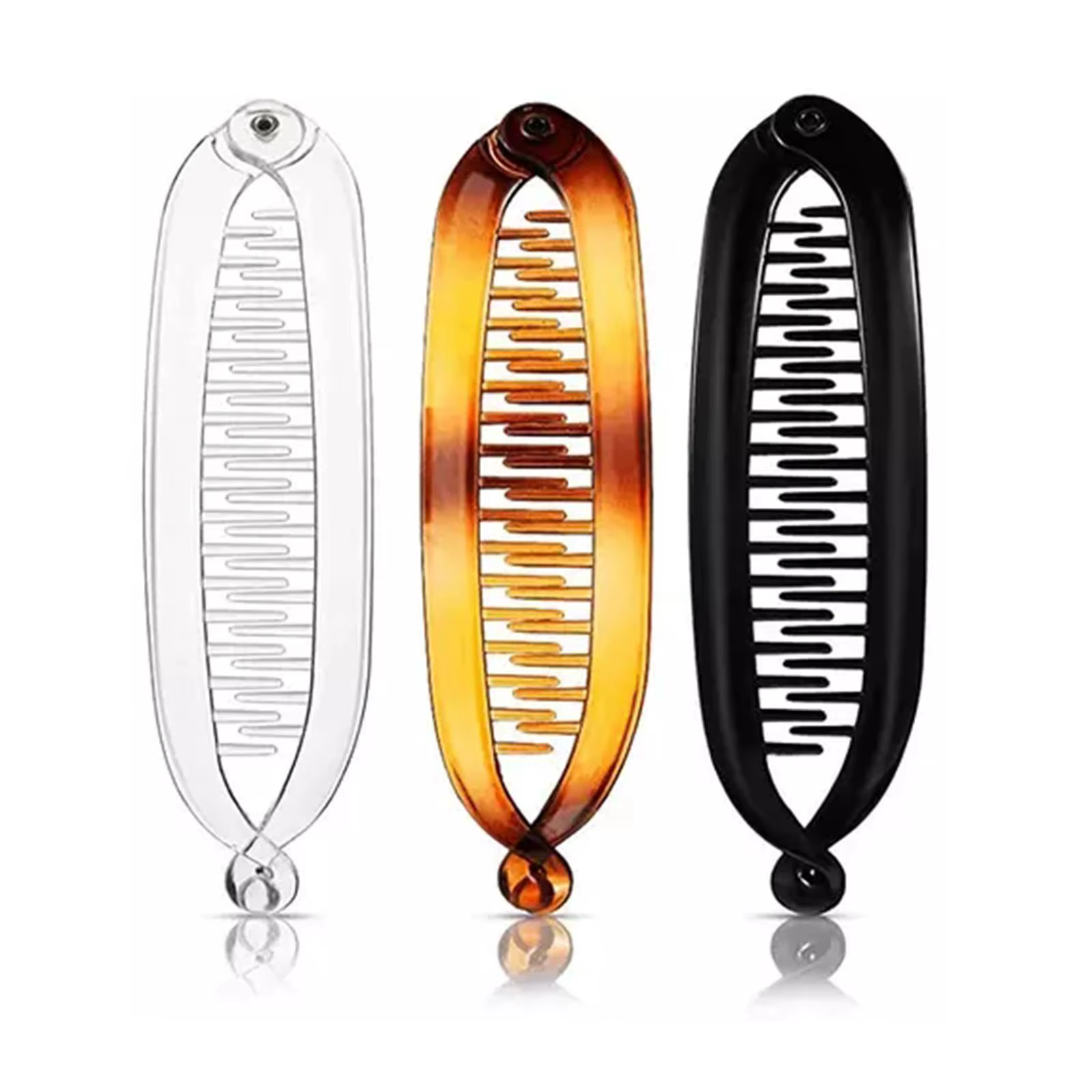 Gels-Pince à cheveux en forme d'orge