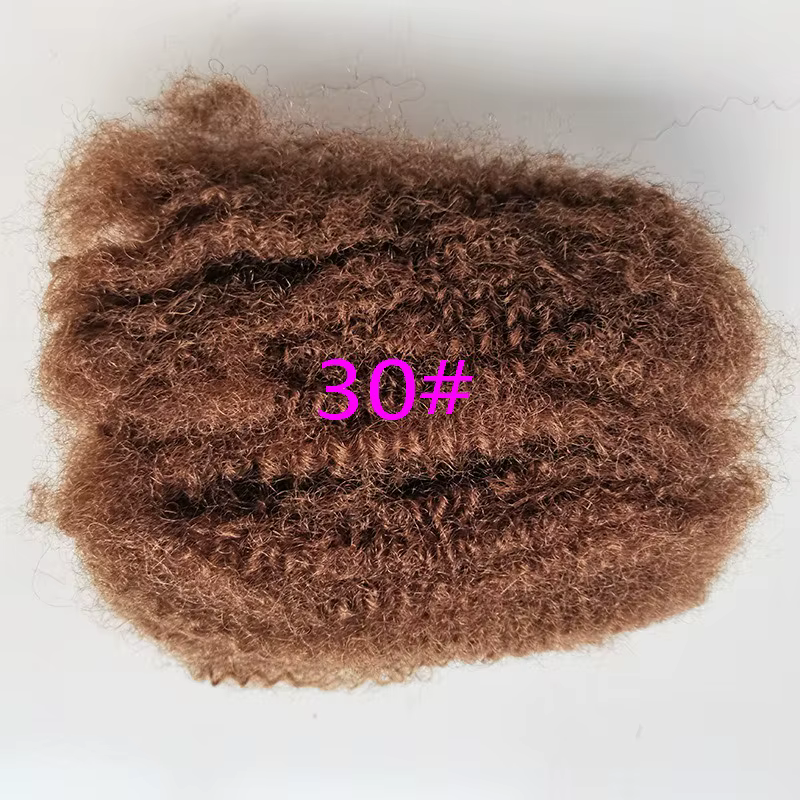 Cheveux en vrac afro crépus 4C de qualité supérieure 4 # 30 # 27 # Extensions