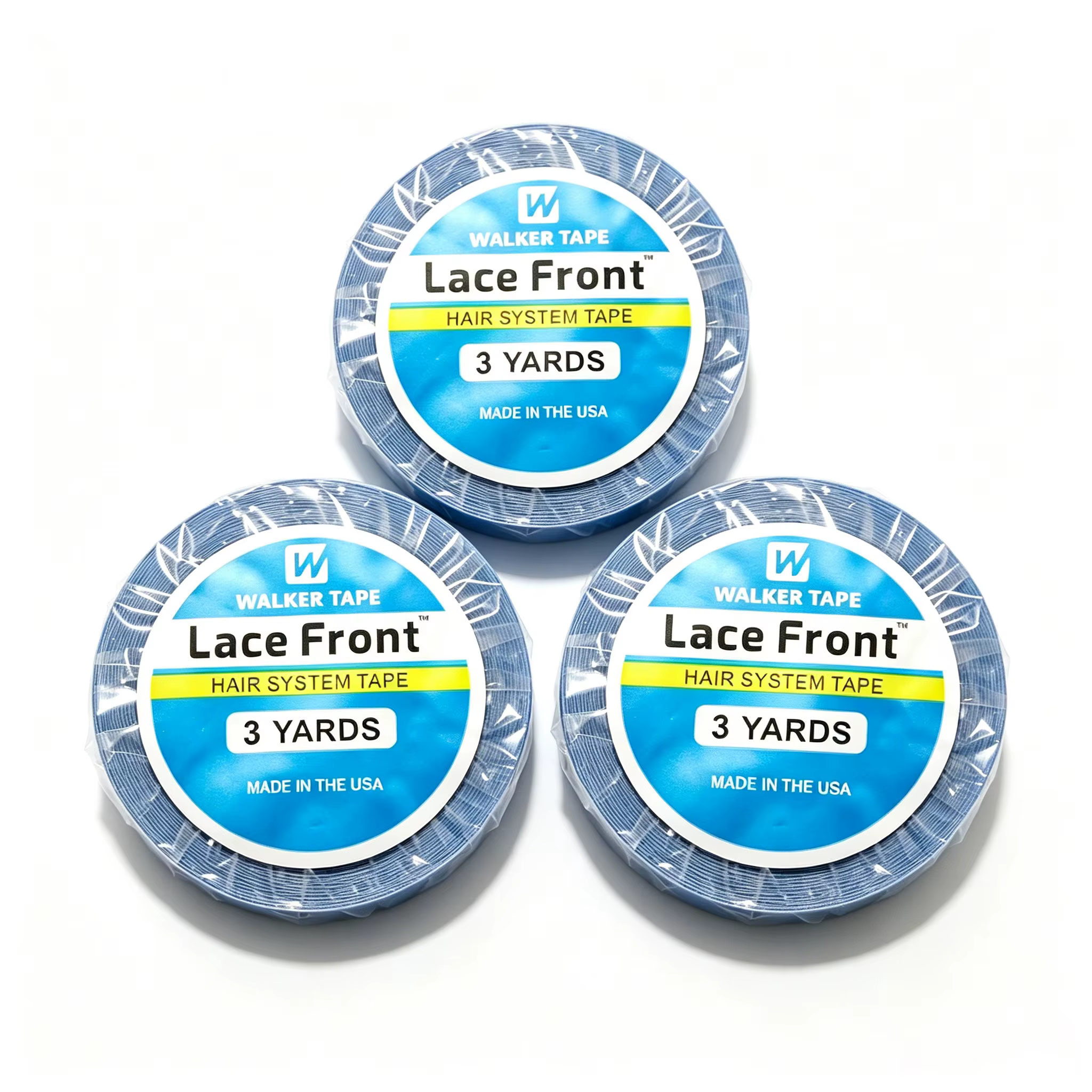 3yard 0.8cm avant dentelle perruque colle Double face ruban