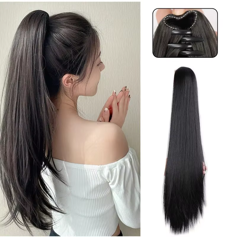 Extensions de cheveux synthétiques à pince