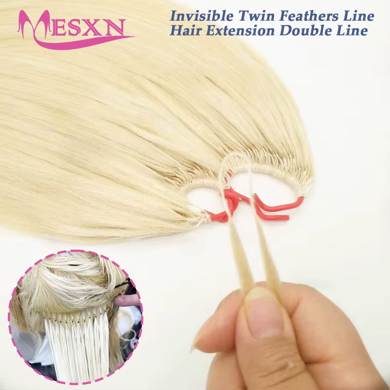 Extensions de cheveux MESXN à double ligne