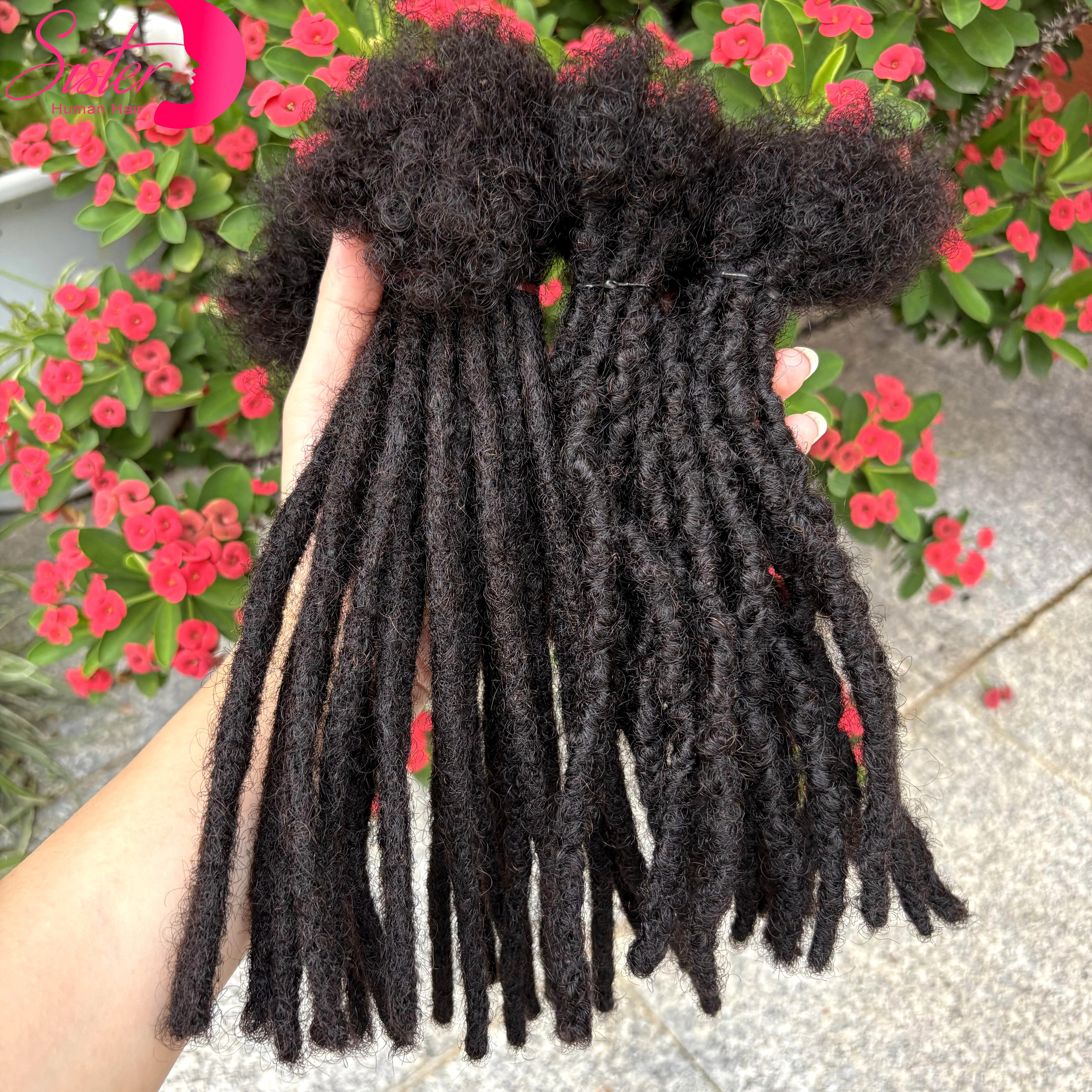 100% Extensions de cheveux humains Inter Loc 0.6 cm de largeur 4-8 pouces 50 brins