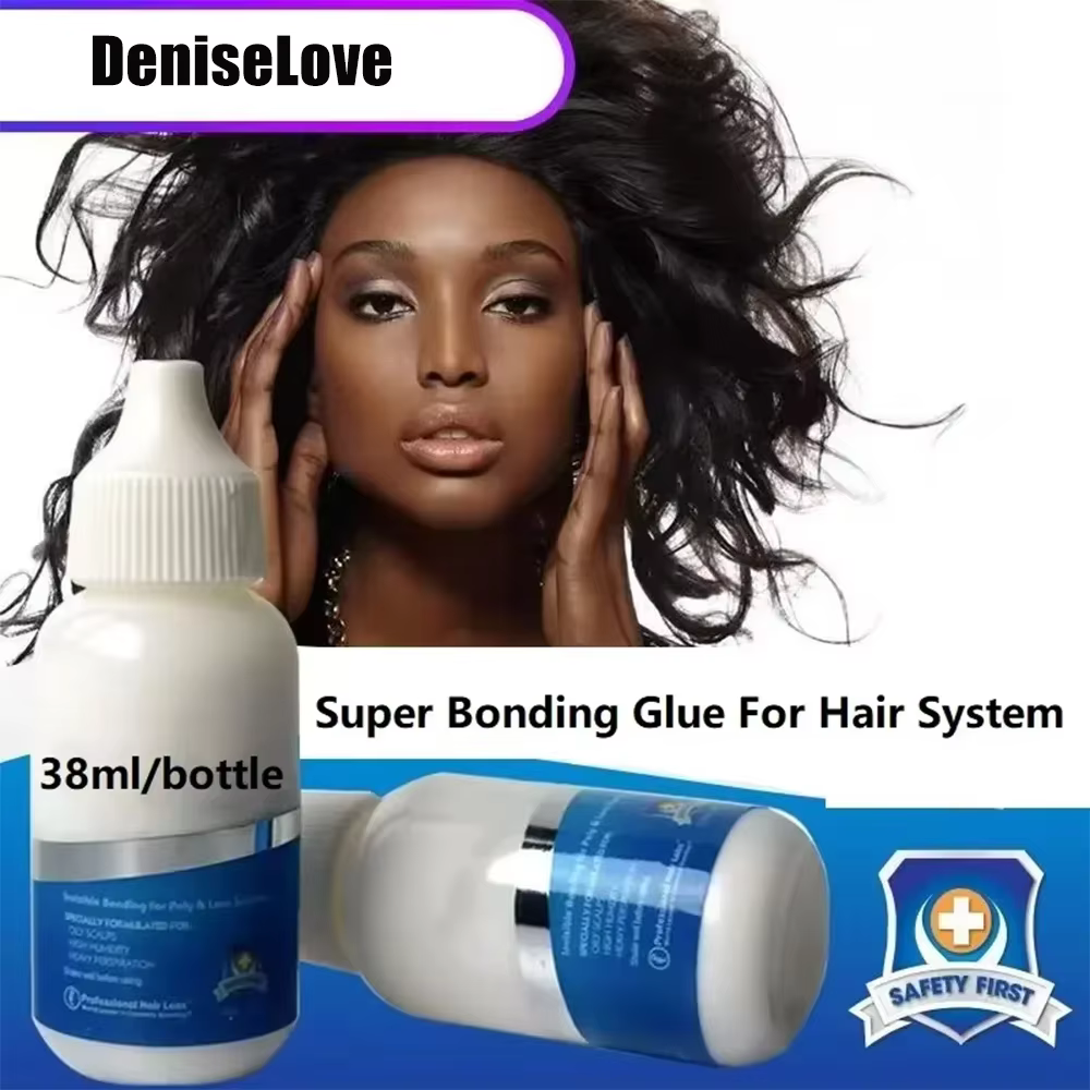 Colle pour perruques avec dissolvant