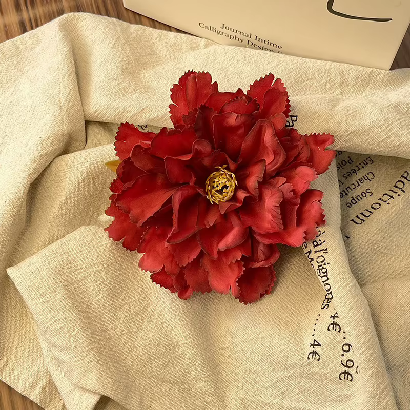 Pince à cheveux latérale romantique bohème à fleurs, pince à cheveux hawaïenne pour femmes et filles, pinces à cheveux mignonnes, accessoires de mode pour cheveux, cadeaux