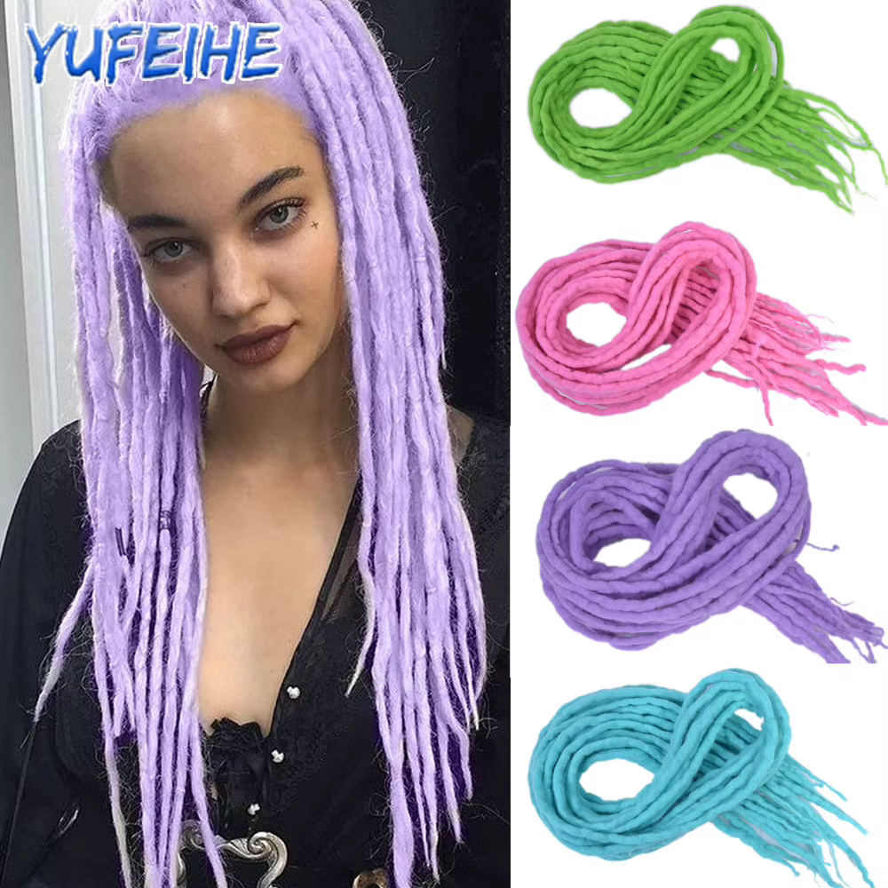 Extensions de Cheveux en Laine Douce