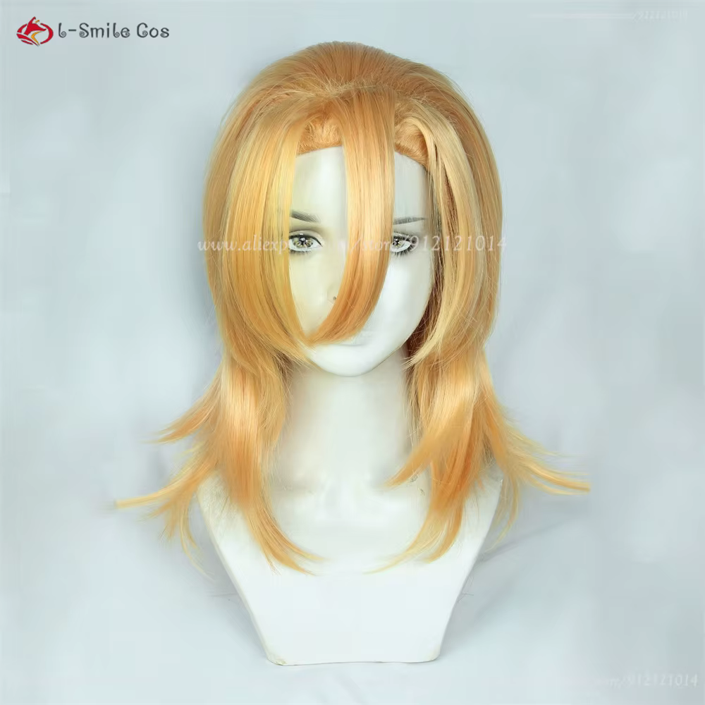 Perruque de Cosplay Anime Diego Brando