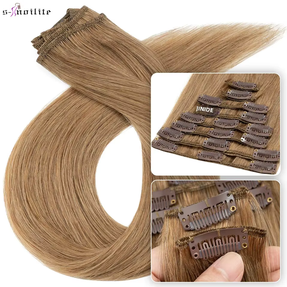 S-noilite Extensions de cheveux naturels 50-80g